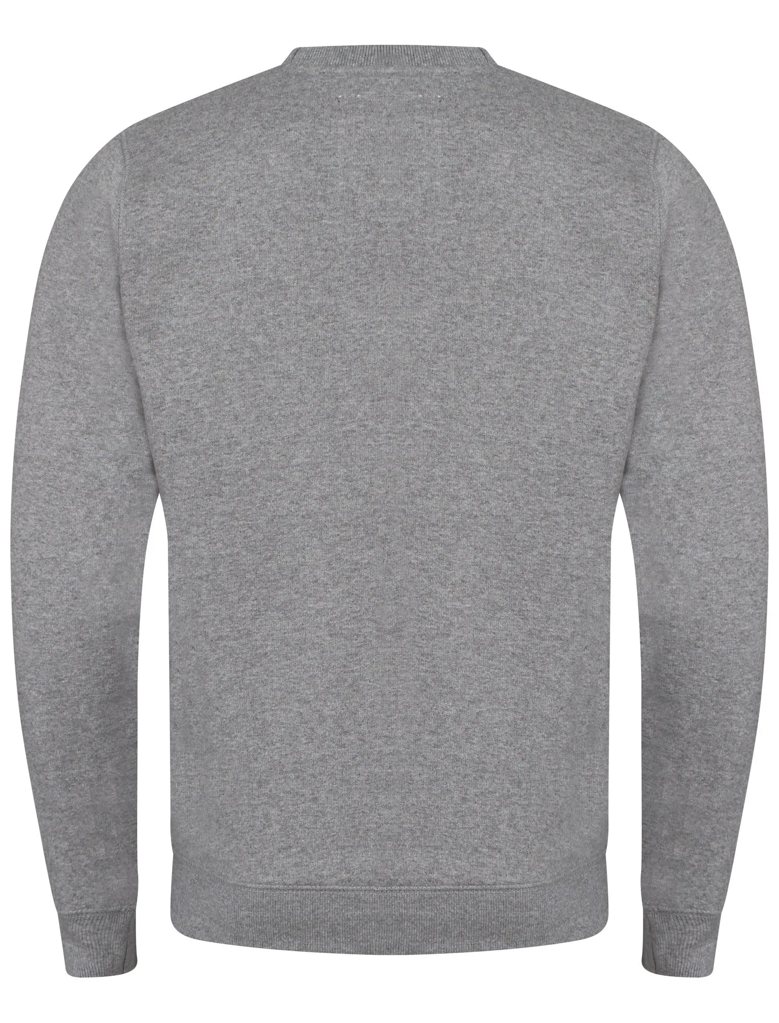 Mens Dissident Gardener Sweatshirt in Mid Grey Marl