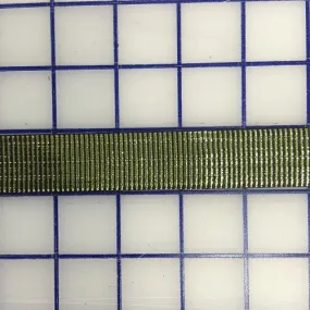 Metallic Ribbon - 7/8-inch Gold and Black