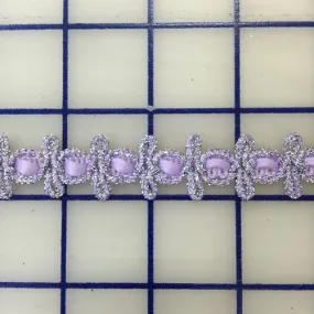 Metallic Trim - 1/2-inch Silver Lilac