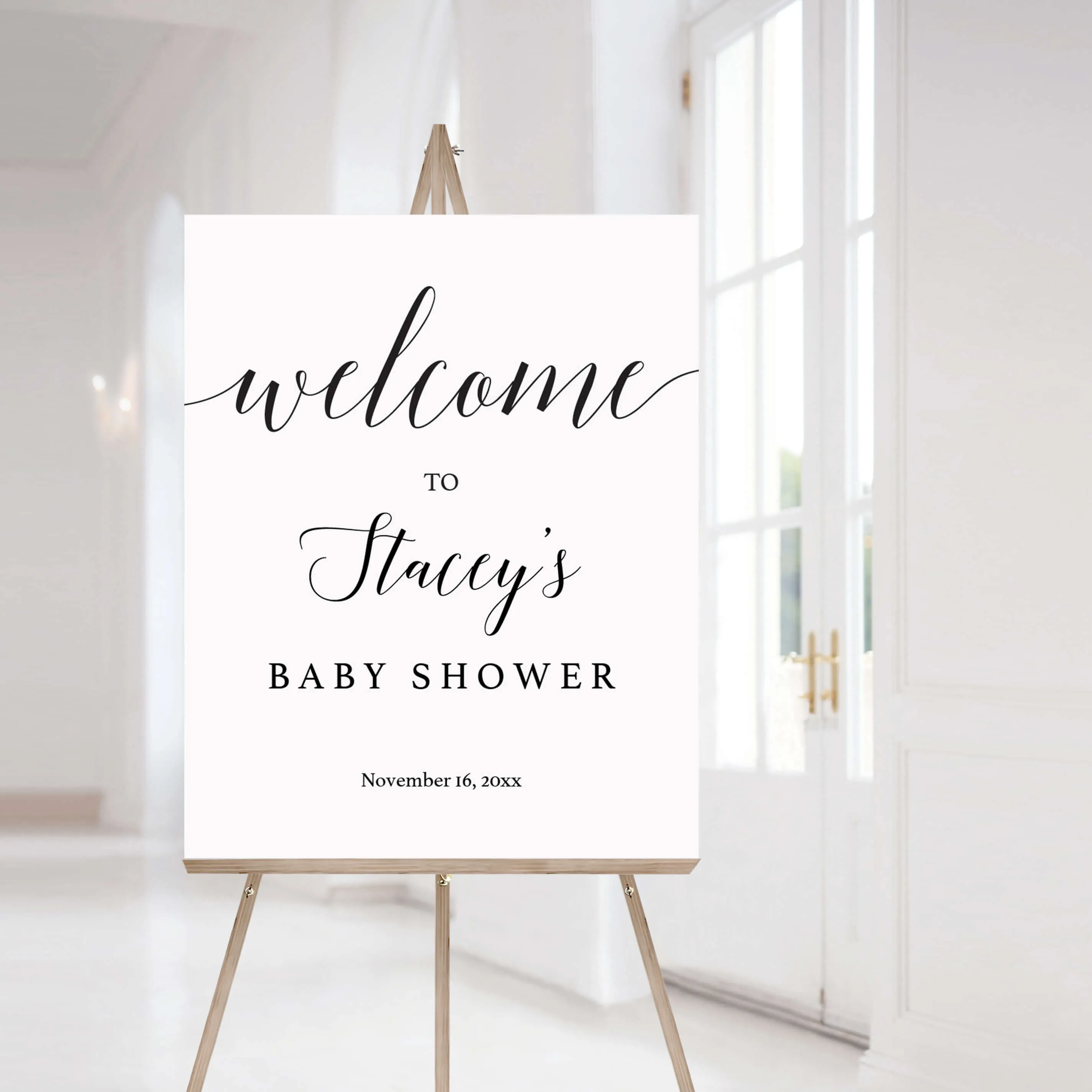 Minimalist Baby Shower Complete Bundle 19 Printables