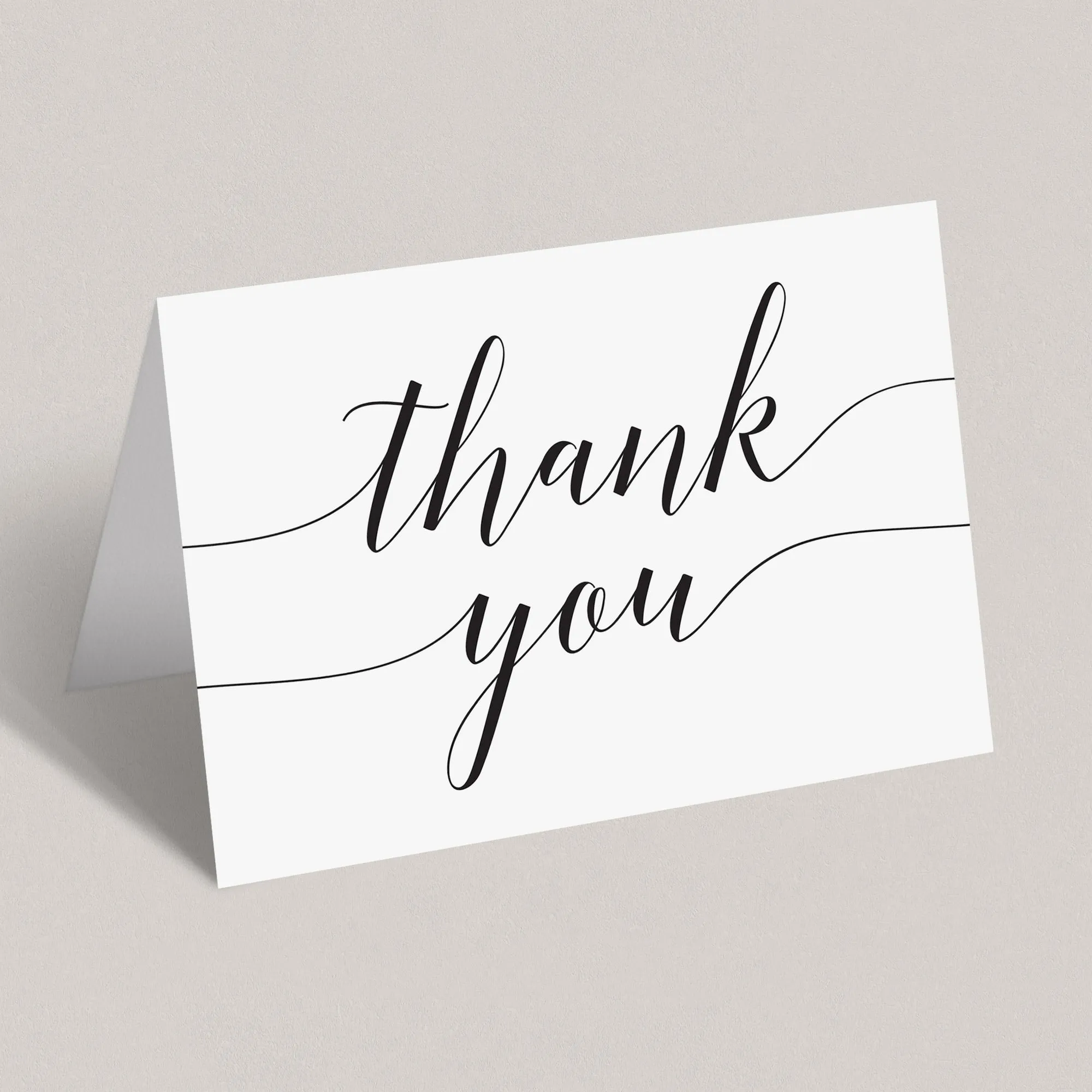 Minimalist Bridal Shower Bundle Black & White Calligraphy