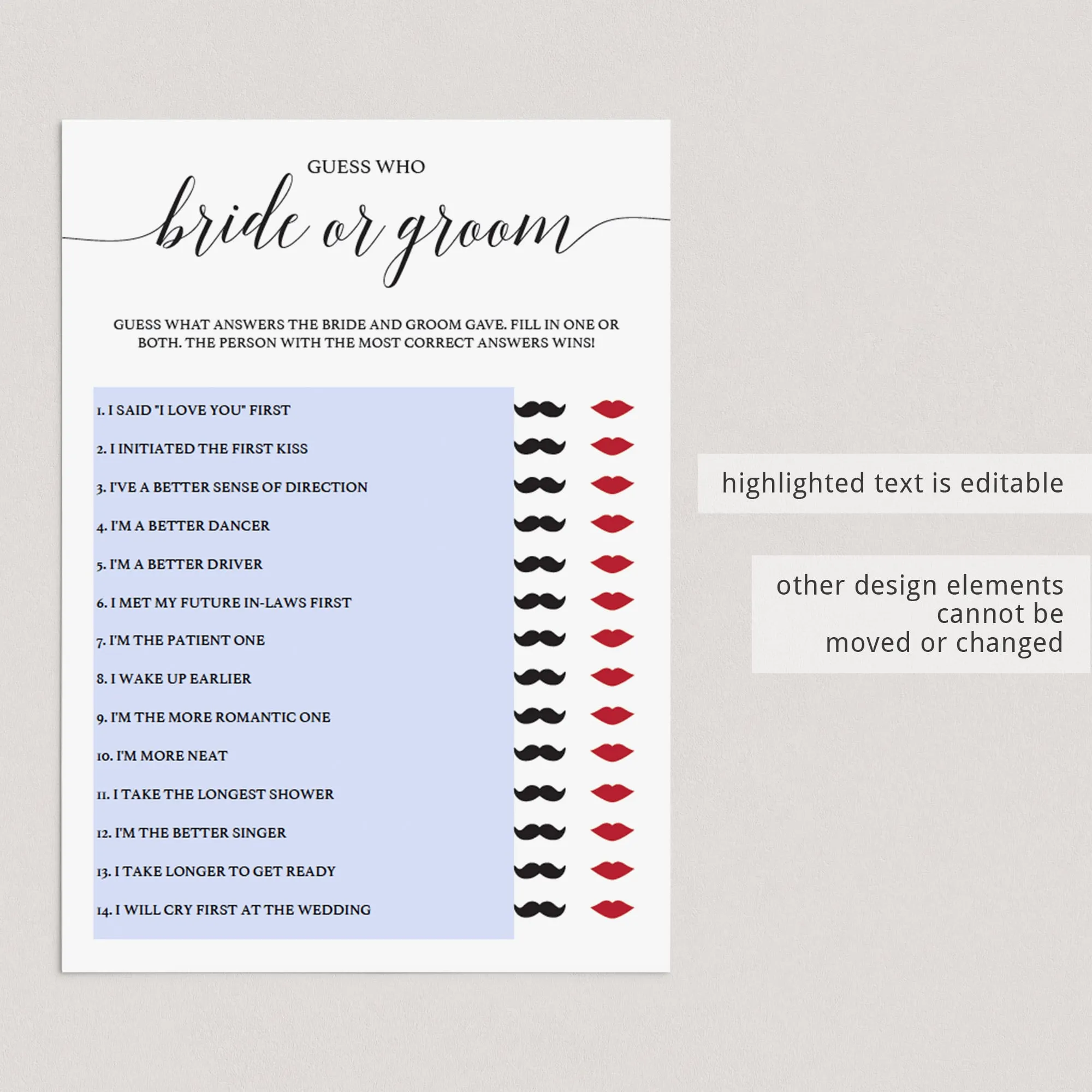 Minimalist Bridal Shower Bundle Black & White Calligraphy