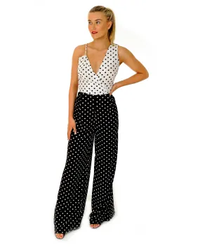 MISSGUIDED POLKA DOT JUMPSUIT