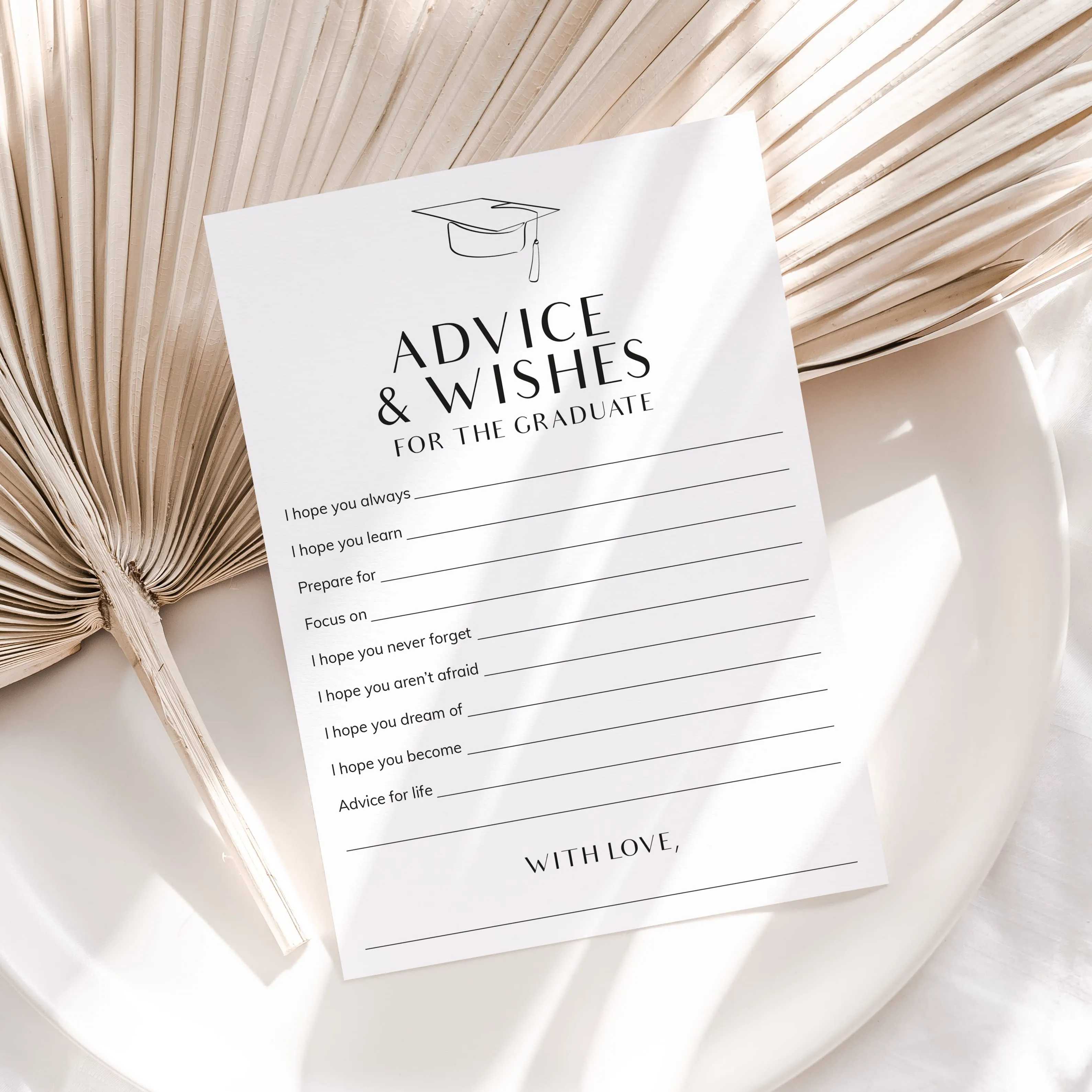 Modern Minimal Graduation Party Games Bundle