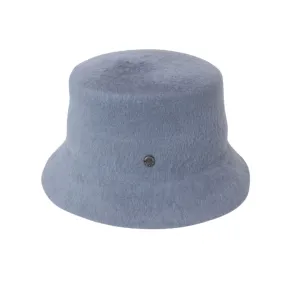 Mossant Paris Ambroise Fur Bucket - Blue