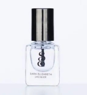 Nail Polish - Top Coat Quick Dry Clear - Non Toxic Vegan Mini Bottle