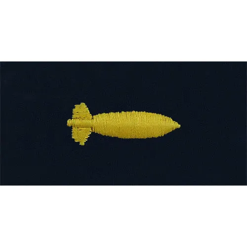 Navy Embroidered Collar Device: Underwater Ordnance - coverall