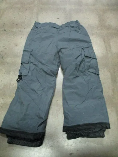New WFS Sportcaster Cargo Snow Pants Youth Size Medium (12/14) - Charcoal