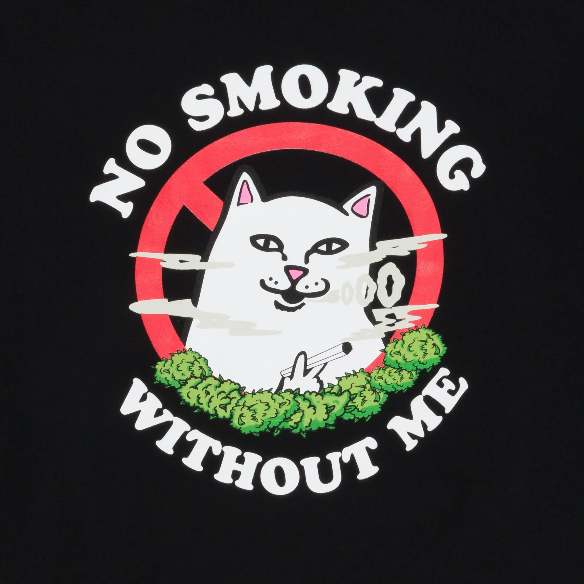 No Smoking Hoodie (Black)