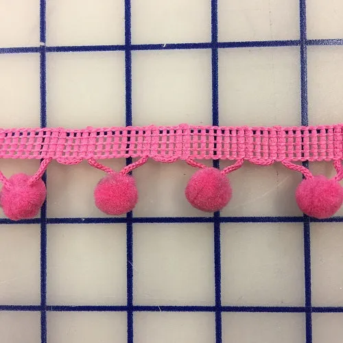 Non-Metallic Trim - 1/2-inch Ball Trim Strawberry Close-Out