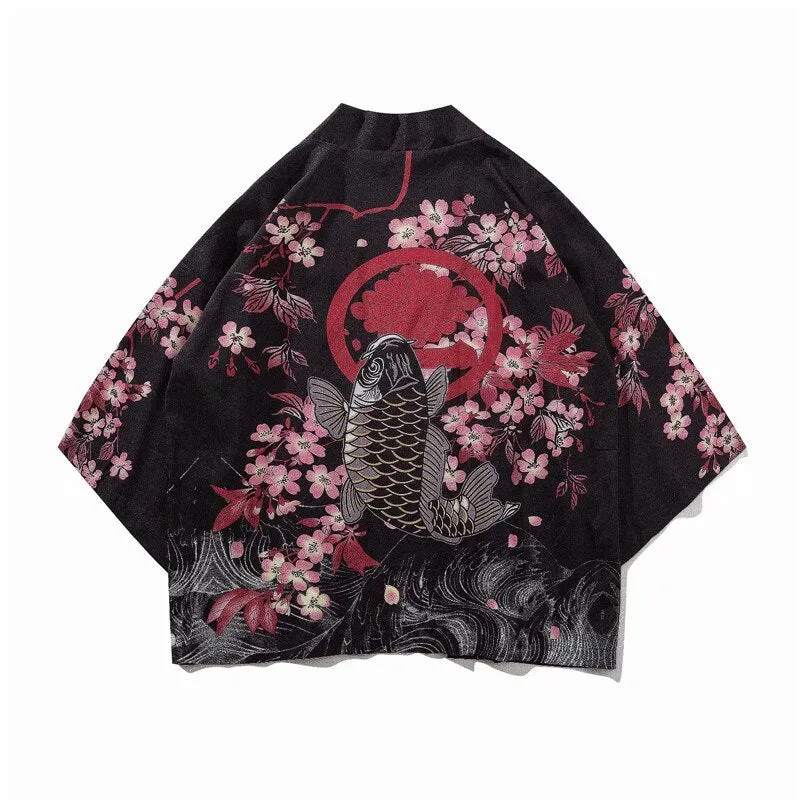 Nsqured "Demon Elegance" Men's Kimono Cardigan