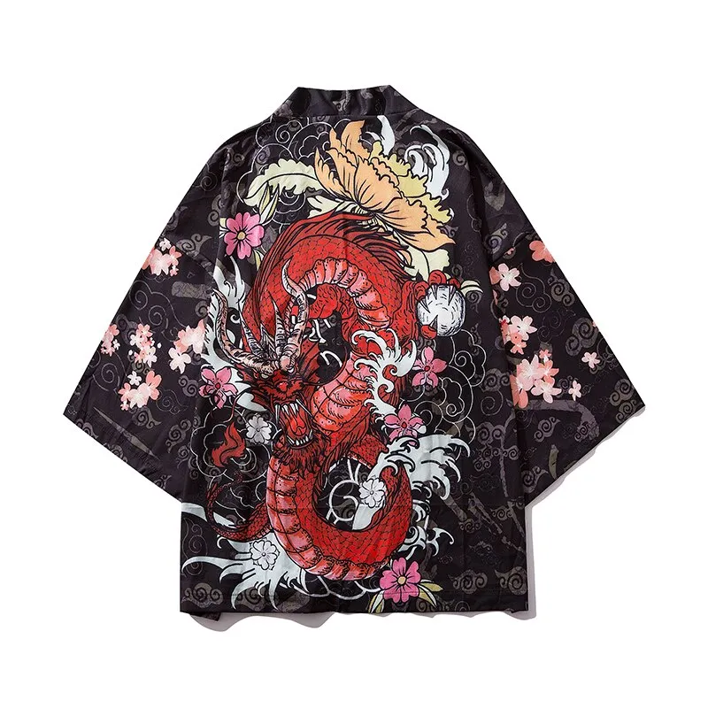 Nsqured "Demon Elegance" Men's Kimono Cardigan