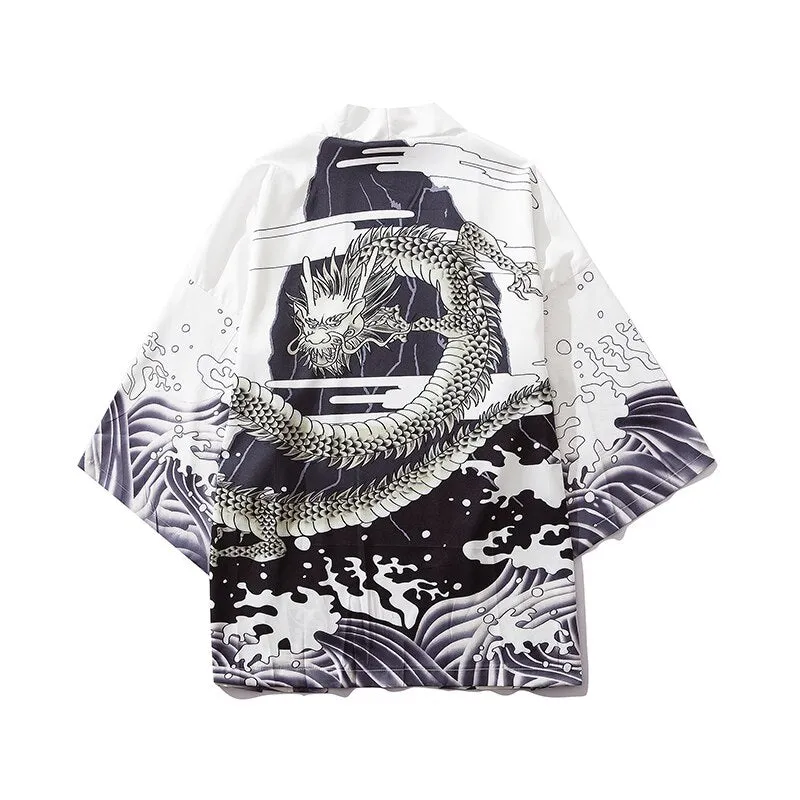 Nsqured "Demon Elegance" Men's Kimono Cardigan