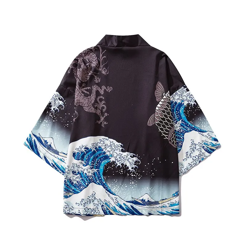 Nsqured "Demon Elegance" Men's Kimono Cardigan