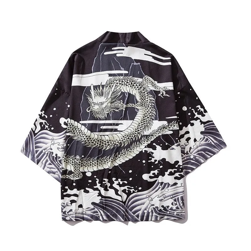 Nsqured "Demon Elegance" Men's Kimono Cardigan