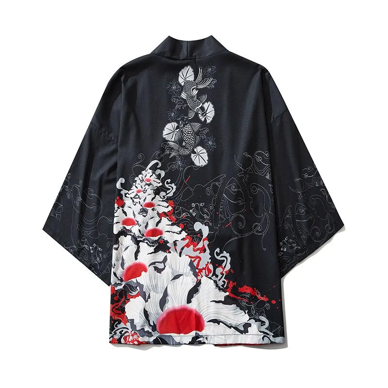 Nsqured "Demon Elegance" Men's Kimono Cardigan