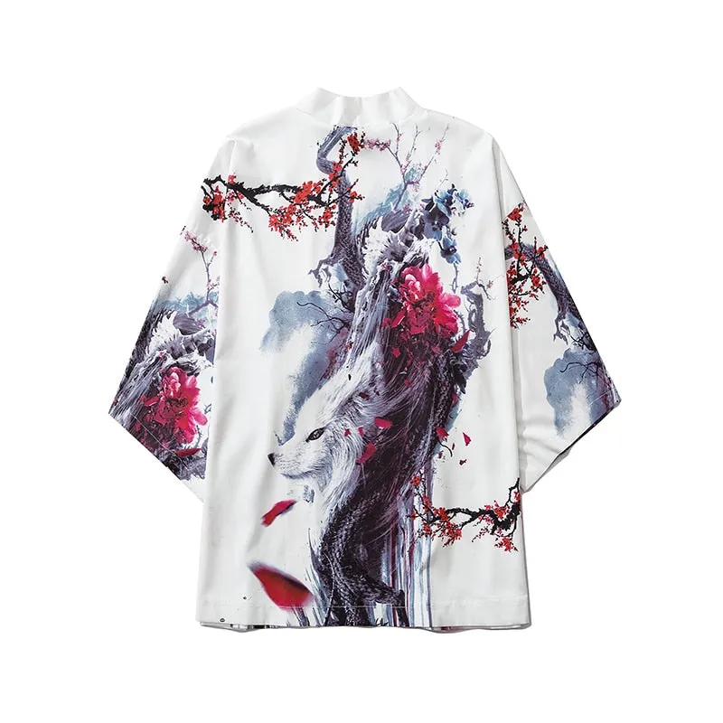 Nsqured "Dragon Kimono" Unisex Streetwear Cardigan