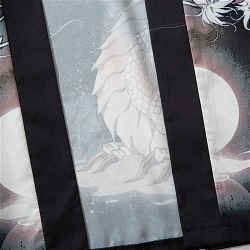 Nsqured "Dragon Kimono" Unisex Streetwear Cardigan