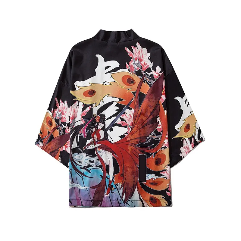 Nsqured "Dragon Kimono" Unisex Streetwear Cardigan