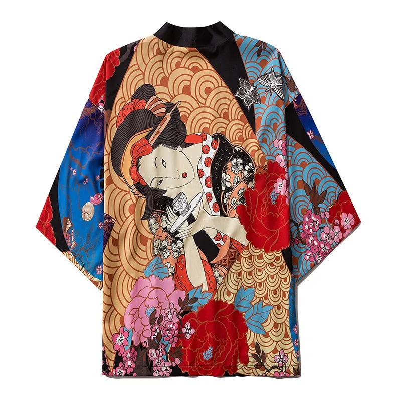 Nsqured "Dragon Kimono" Unisex Streetwear Cardigan