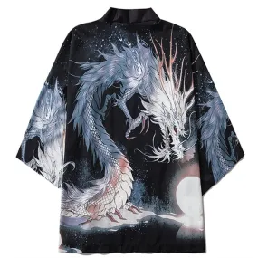 Nsqured "Dragon Kimono" Unisex Streetwear Cardigan