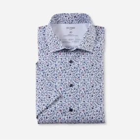 OLYMP Luxor 24/Seven Short Sleeve Shirt Dynamic Flex 1283