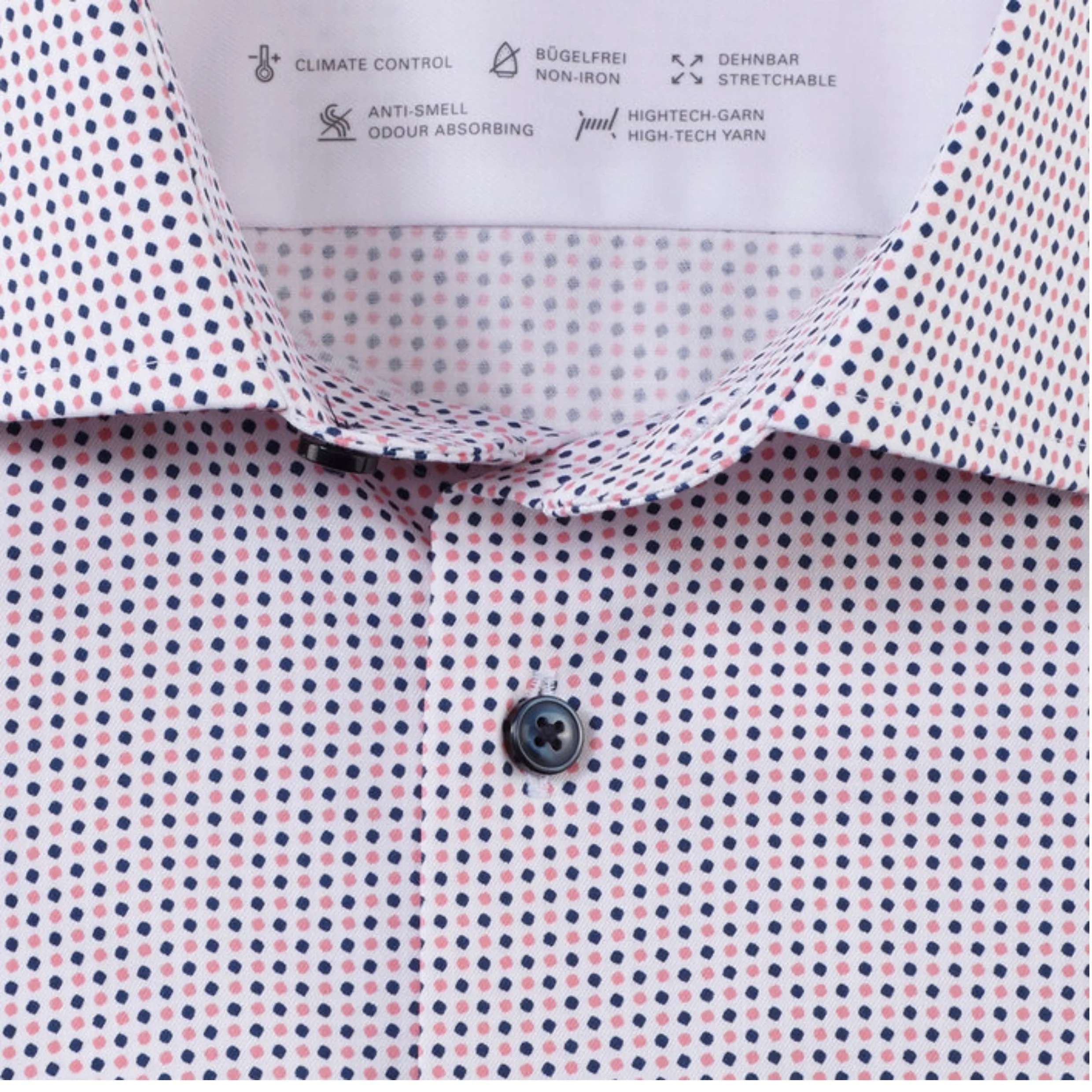 OLYMP Luxor 24/Seven Short Sleeve Shirt Dynamic Flex 1285