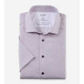 OLYMP Luxor 24/Seven Short Sleeve Shirt Dynamic Flex 1285