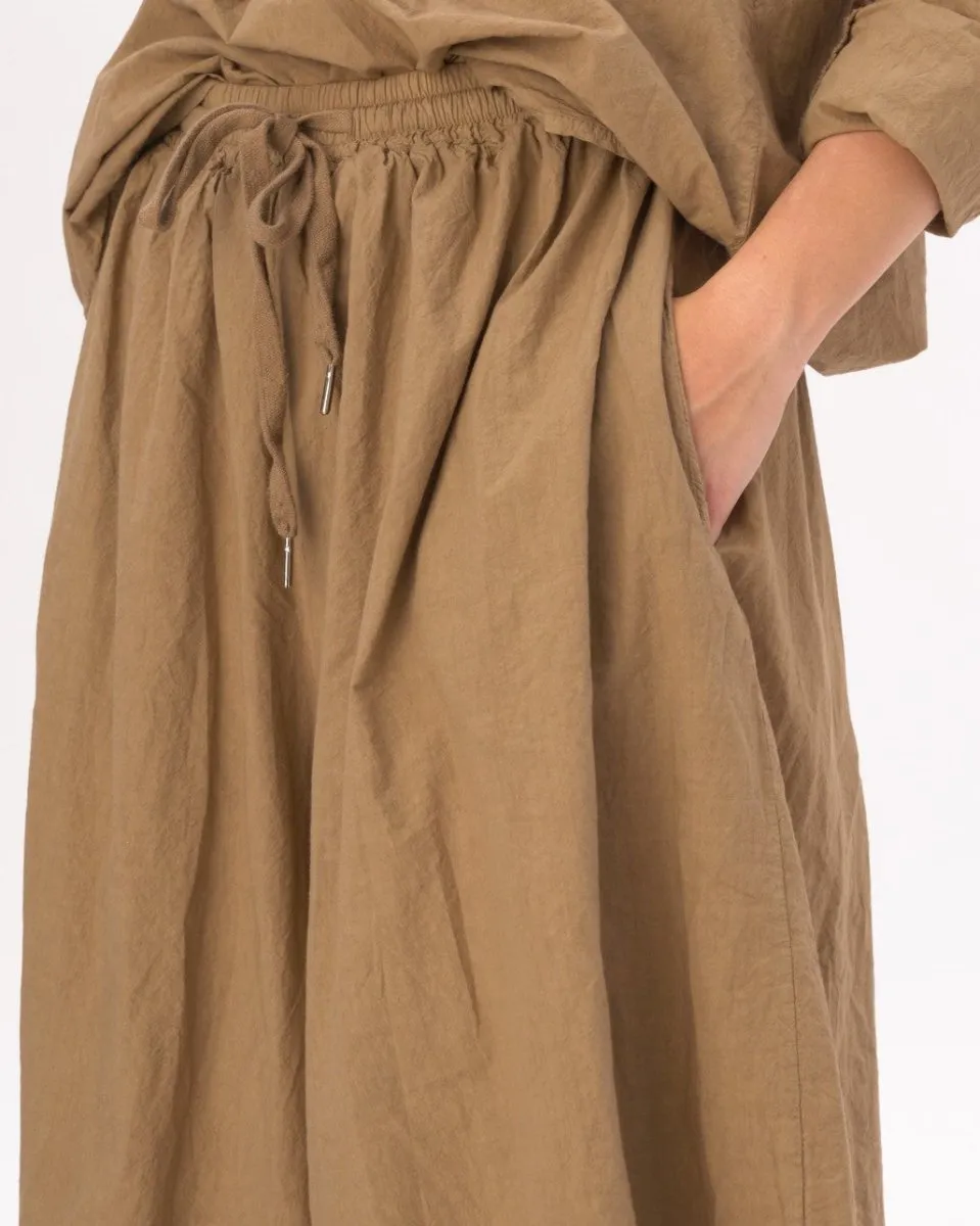 Organic Elastic Waist Parachute Pants