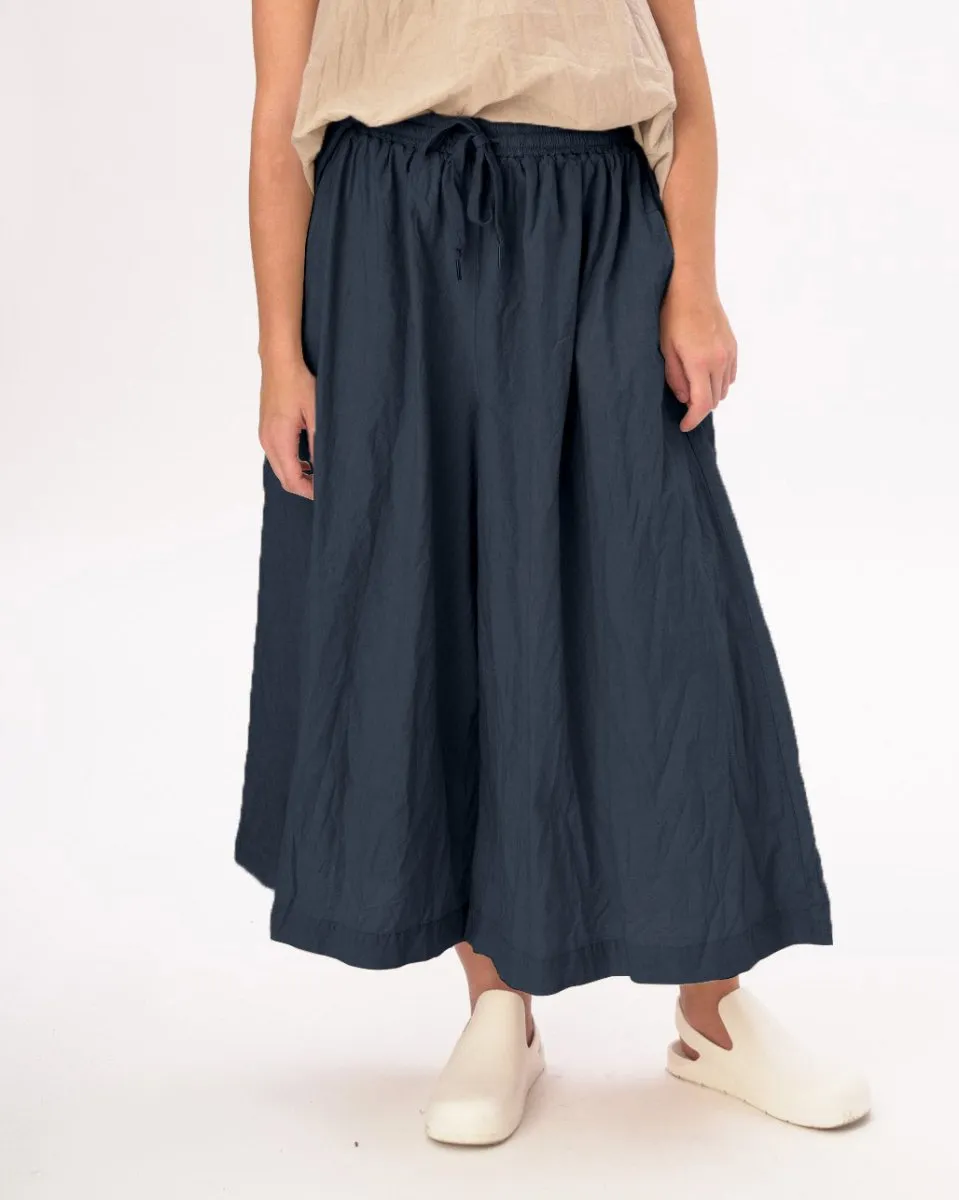 Organic Elastic Waist Parachute Pants