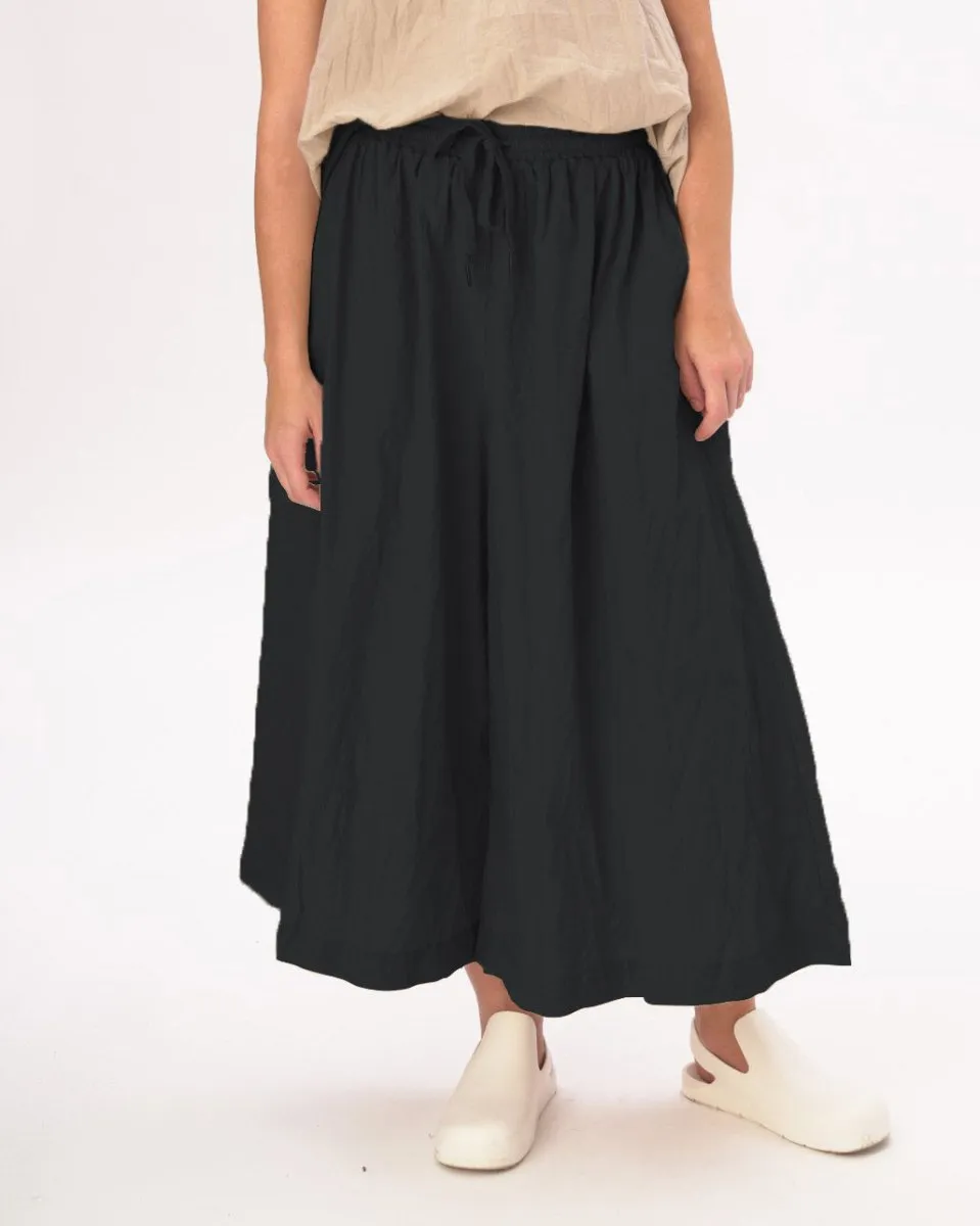 Organic Elastic Waist Parachute Pants