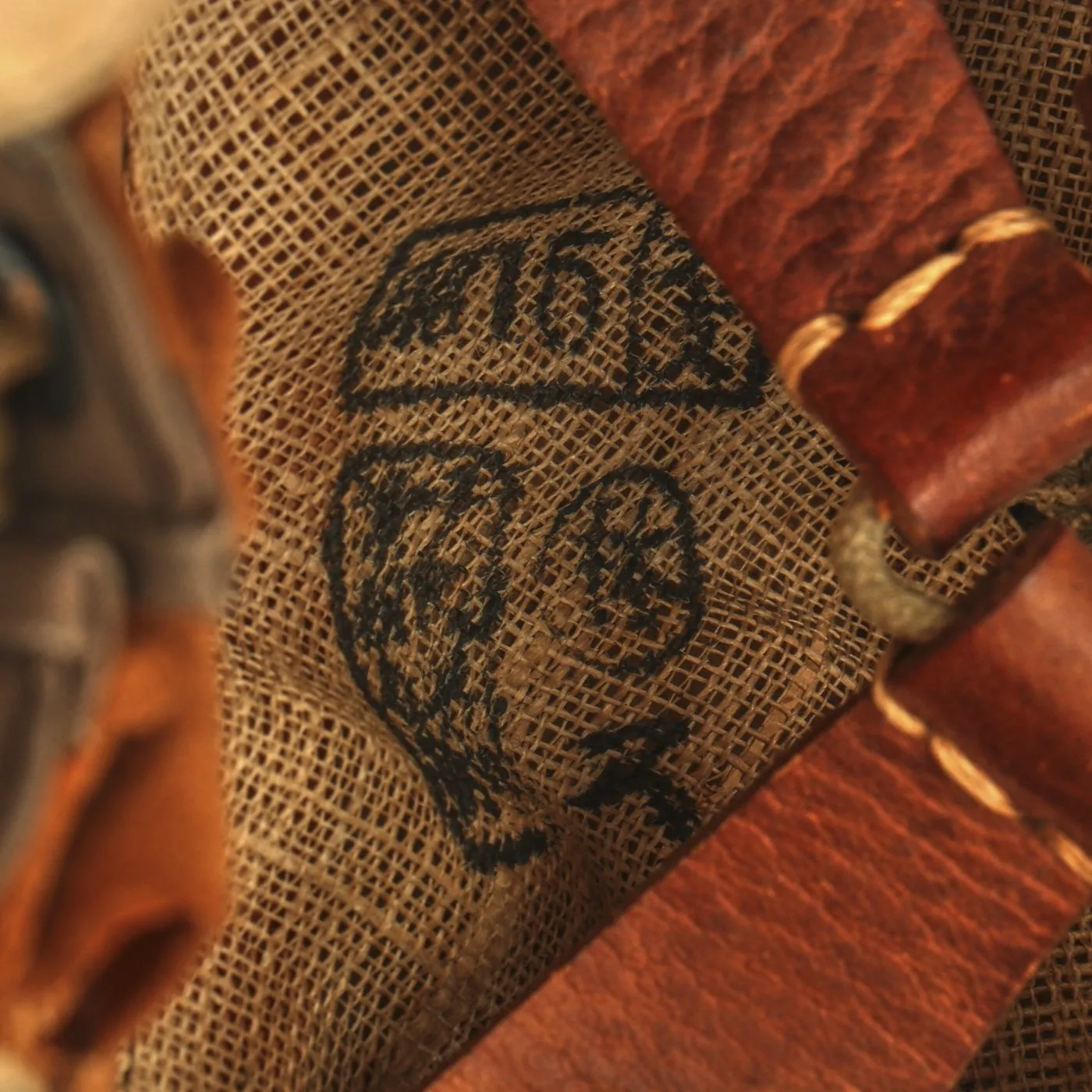 Original Japanese WWII Imperial Japanese Army Tanker Helmet with Markings - dated 1940