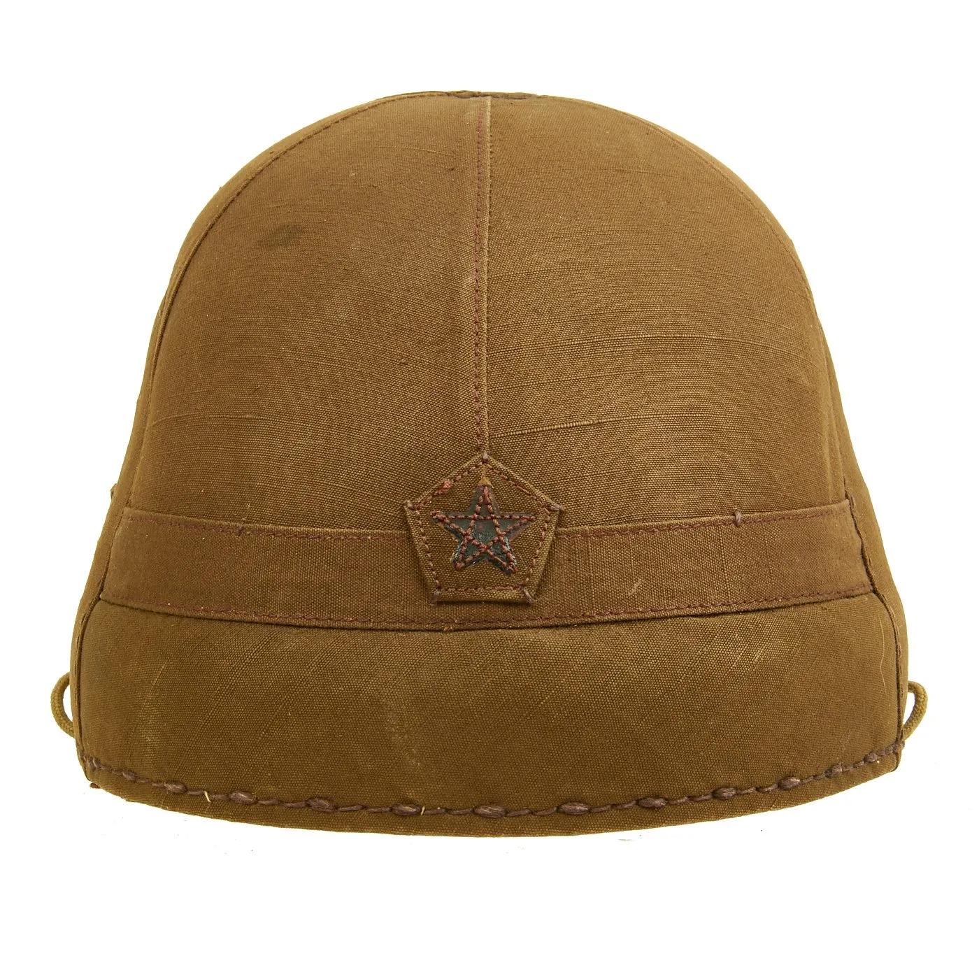 Original Japanese WWII Imperial Japanese Army Tanker Helmet with Markings