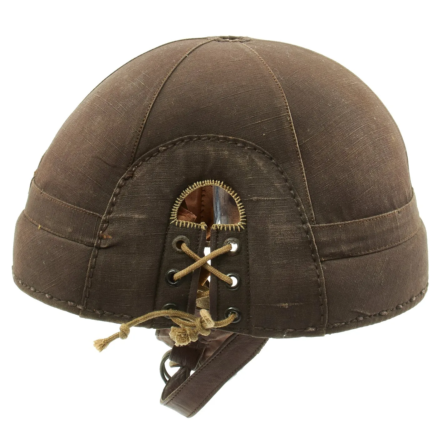 Original Japanese WWII Tanker Helmet - Excellent Condition