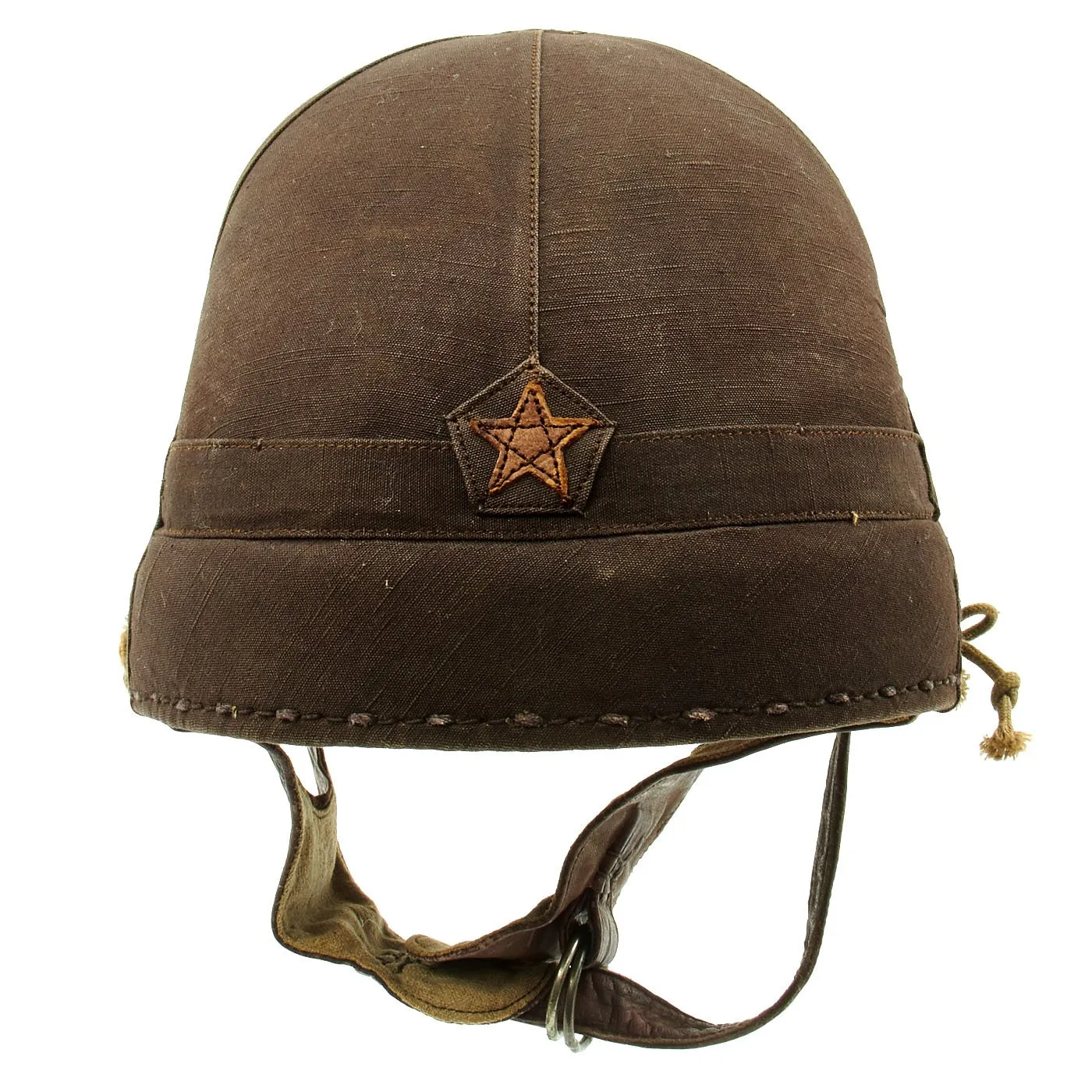Original Japanese WWII Tanker Helmet - Excellent Condition