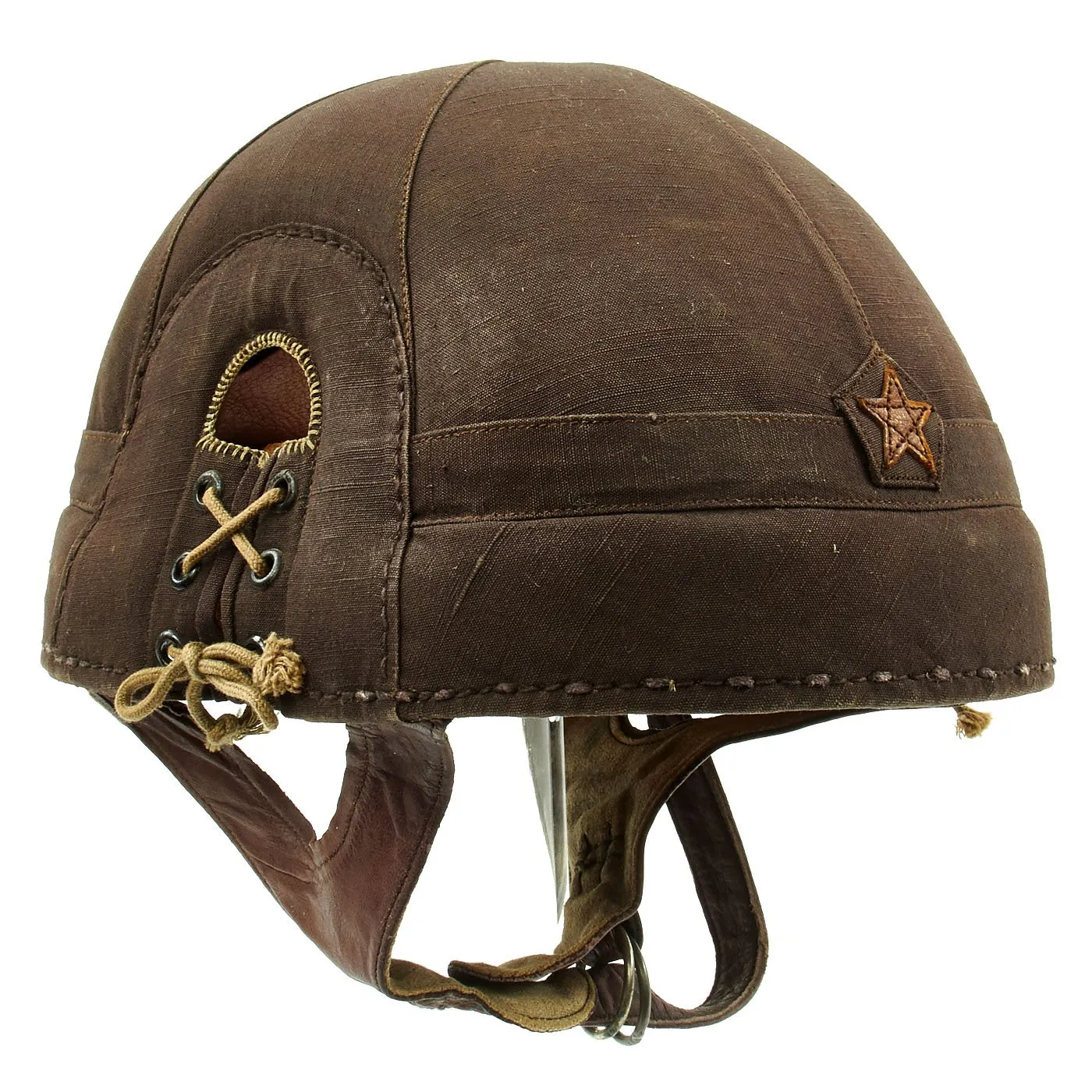 Original Japanese WWII Tanker Helmet - Excellent Condition
