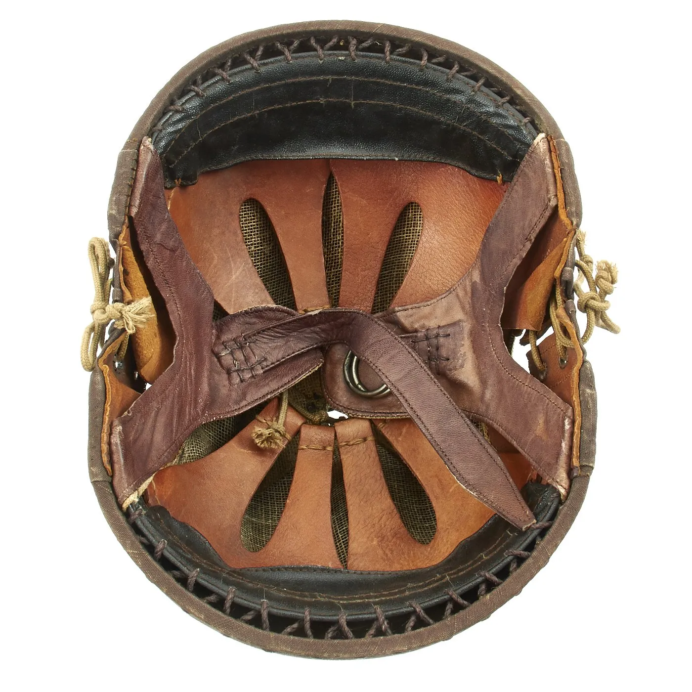 Original Japanese WWII Tanker Helmet - Excellent Condition