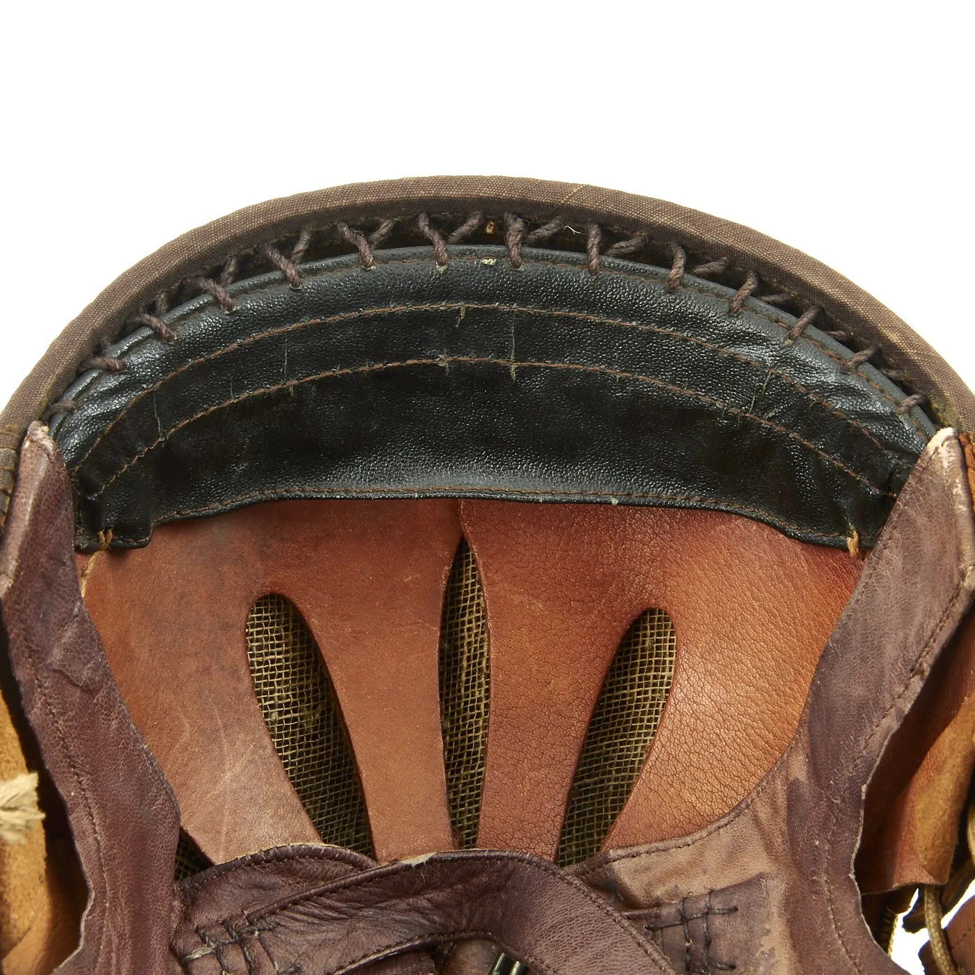 Original Japanese WWII Tanker Helmet - Excellent Condition