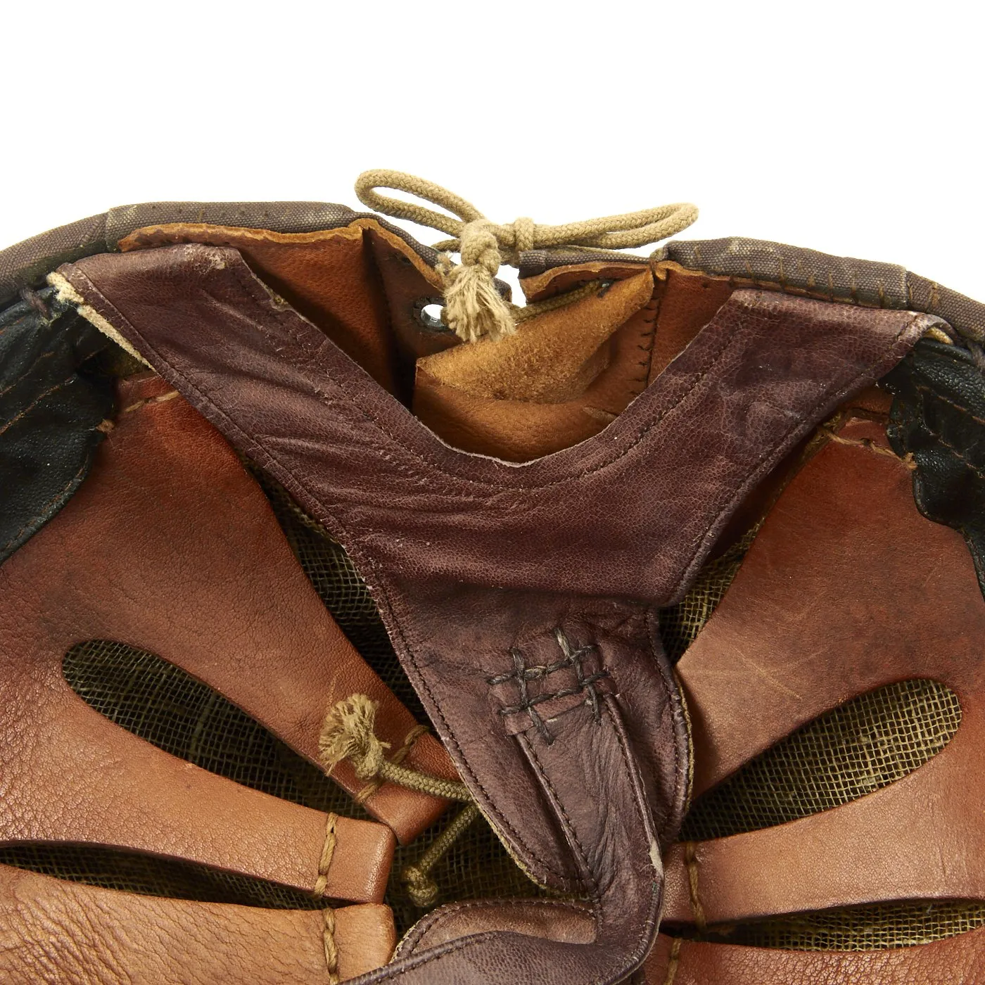 Original Japanese WWII Tanker Helmet - Excellent Condition