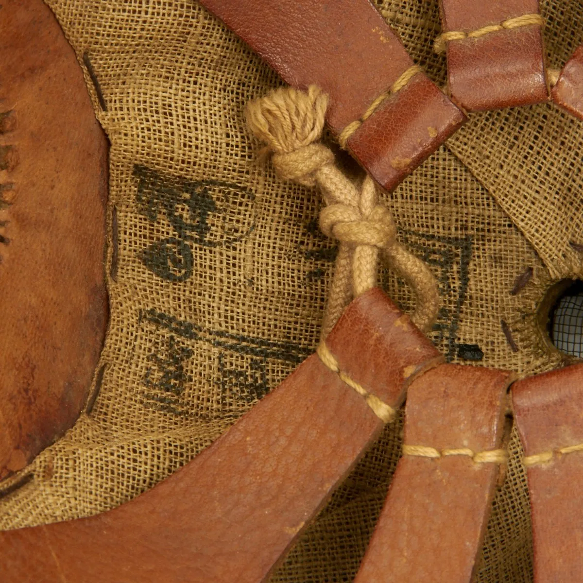 Original Japanese WWII Tanker Helmet