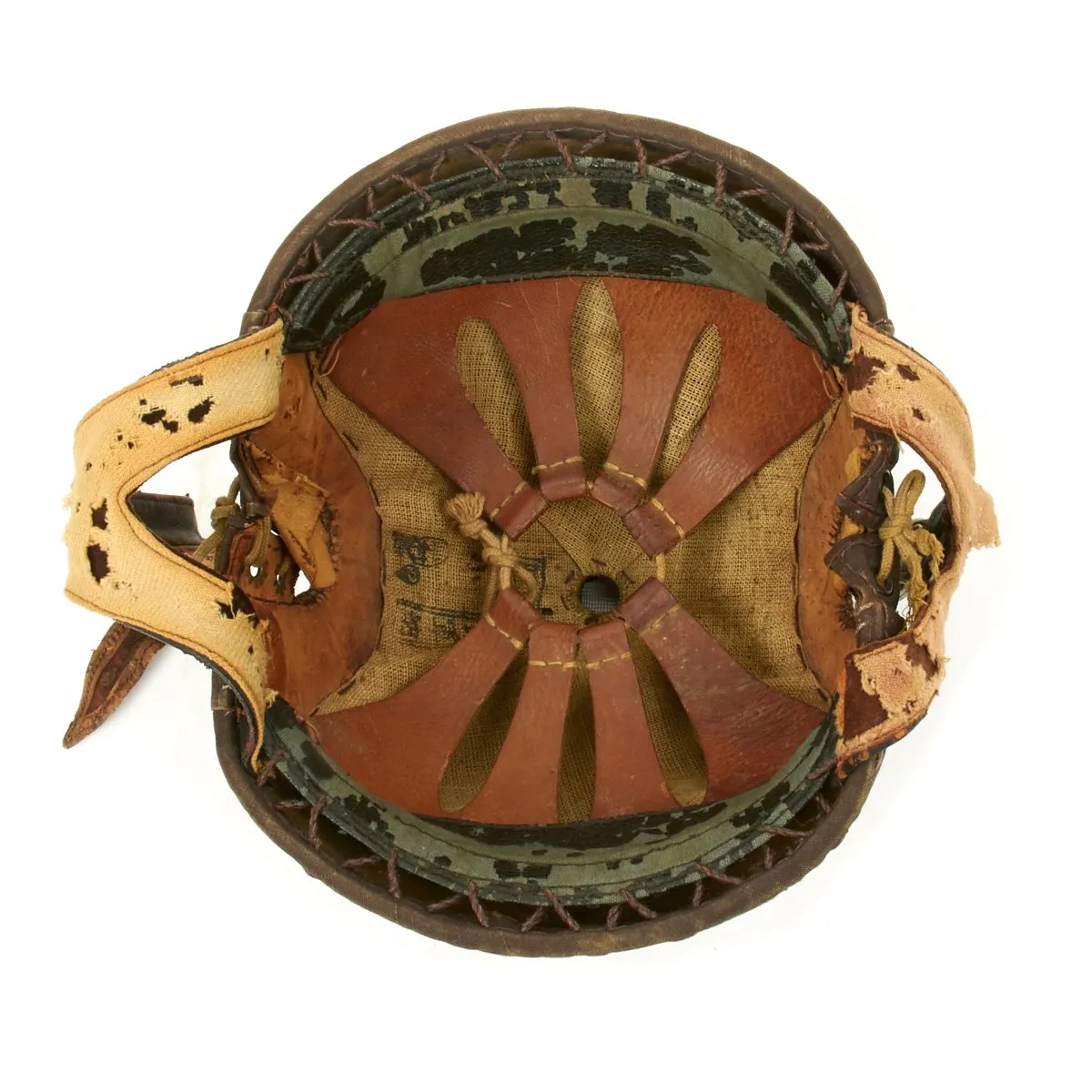 Original Japanese WWII Tanker Helmet