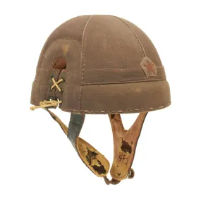 Original Japanese WWII Tanker Helmet