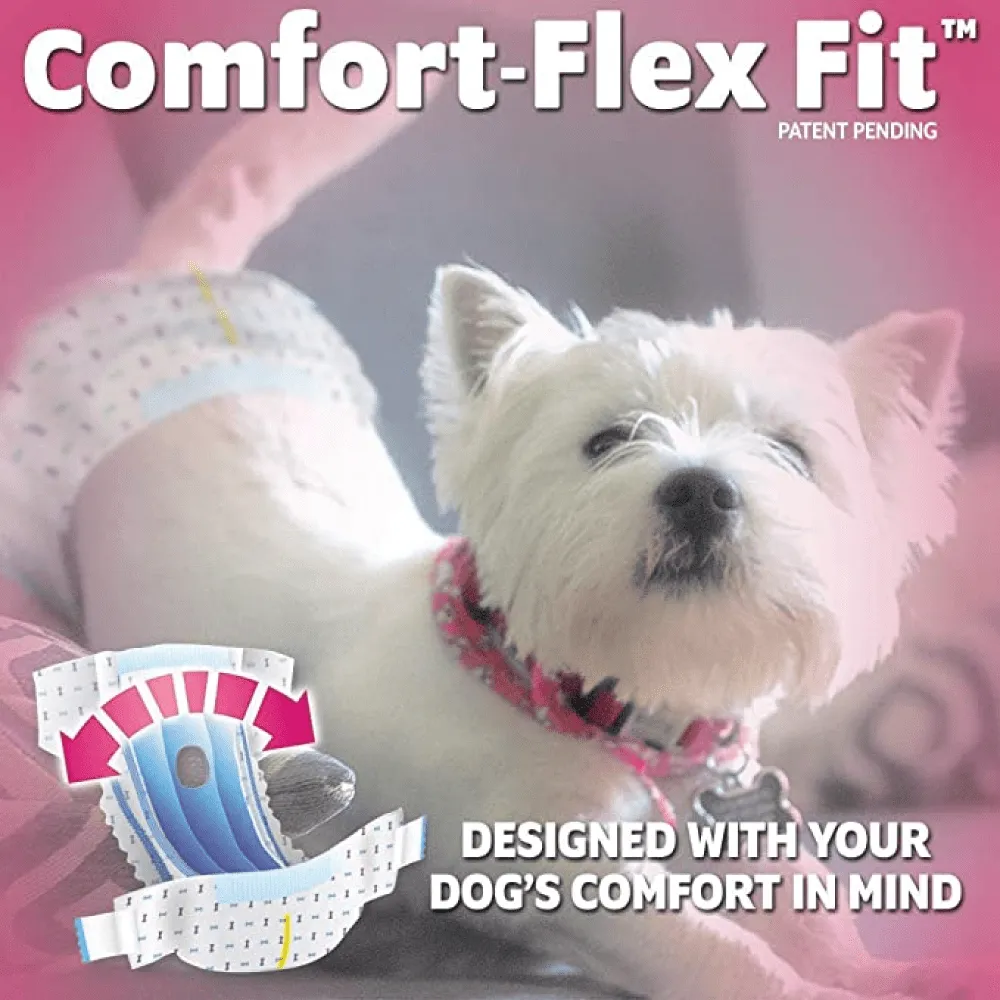 OUT! Disposable Female Diapers for Dogs (33x46cm)