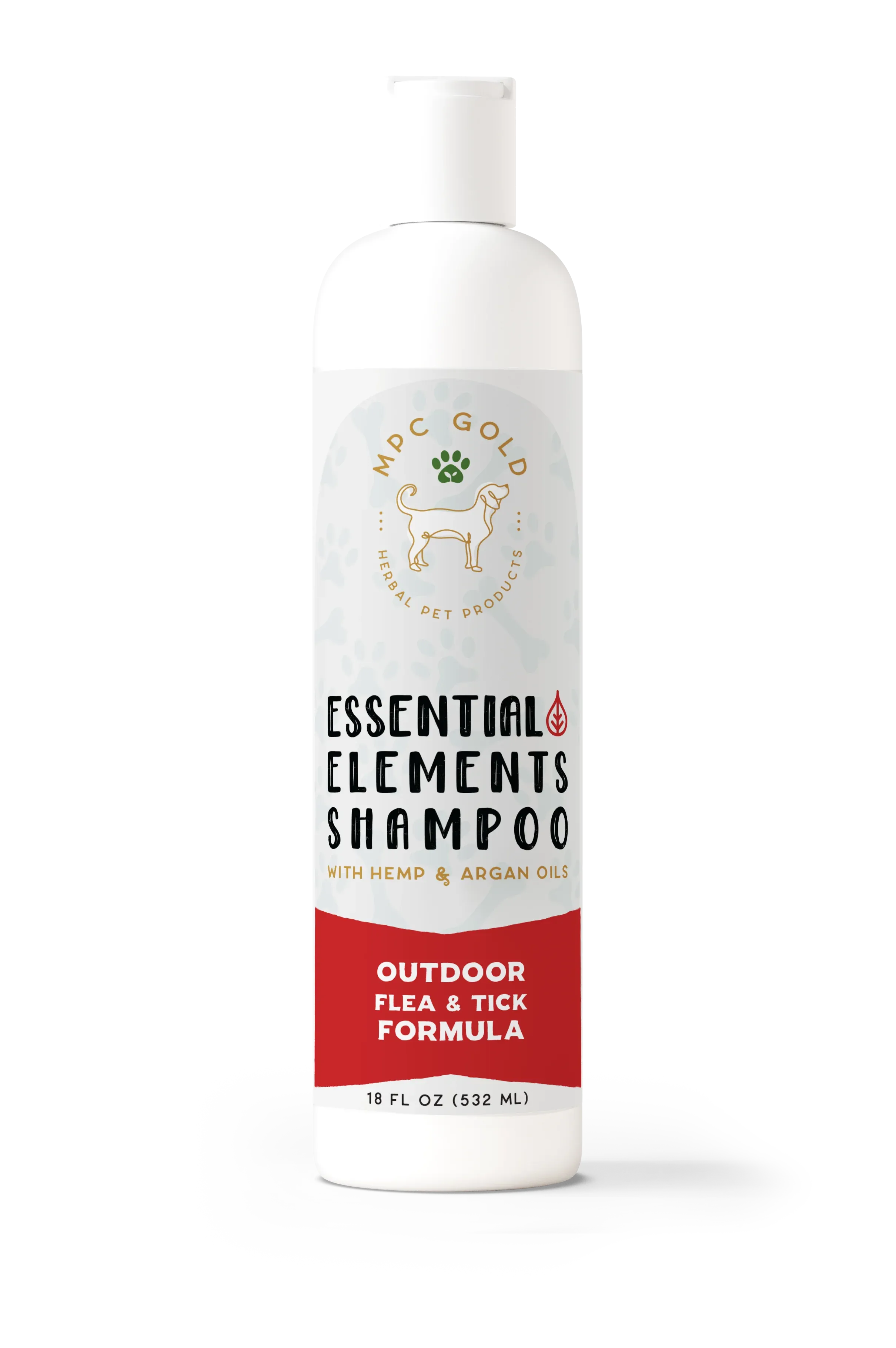 Outdoor Formula Anti-Flea & Tick Essential Elements Dog Shampoo