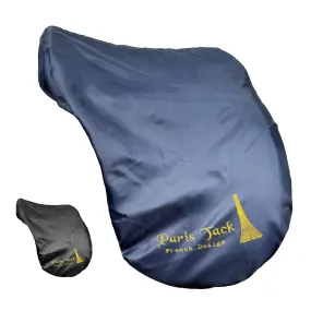 Paris Premium Embroidered Nylon Dressage English Saddle Cover - Fits Most Sizes and Styles of English Saddles - Multiple Colors Available