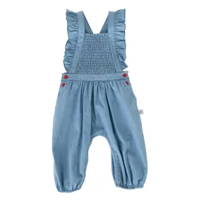 Peggy SS18 Mia Playsuit In Chambray