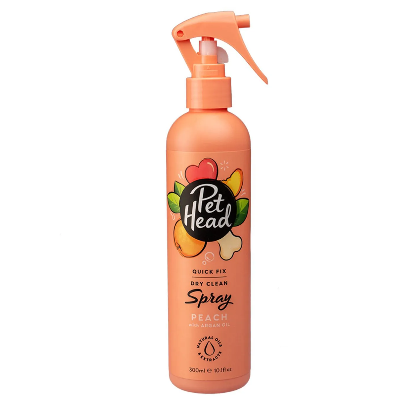 Pet Head Quick Fix Dry Clean Peach Spray 300ml