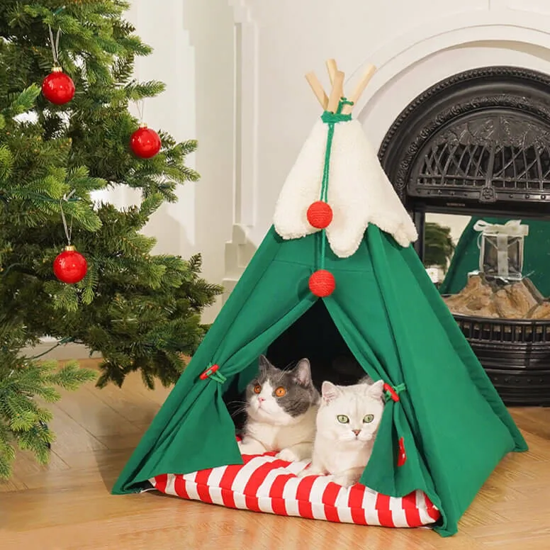 Pet TeePee Tent Dog Bed Cat Bed