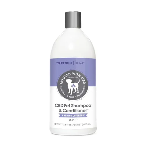Petkin, Petkin CBD Shampoo Lavender - 1000ml