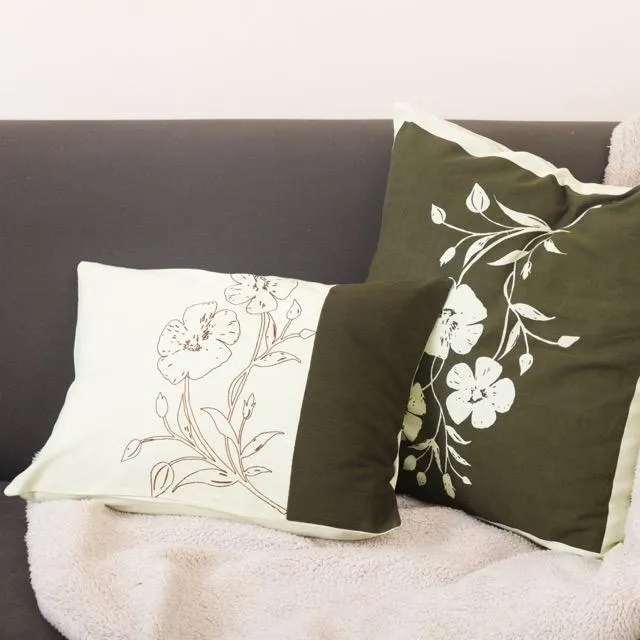 Primula Recycled Cotton Cushion - 20x20